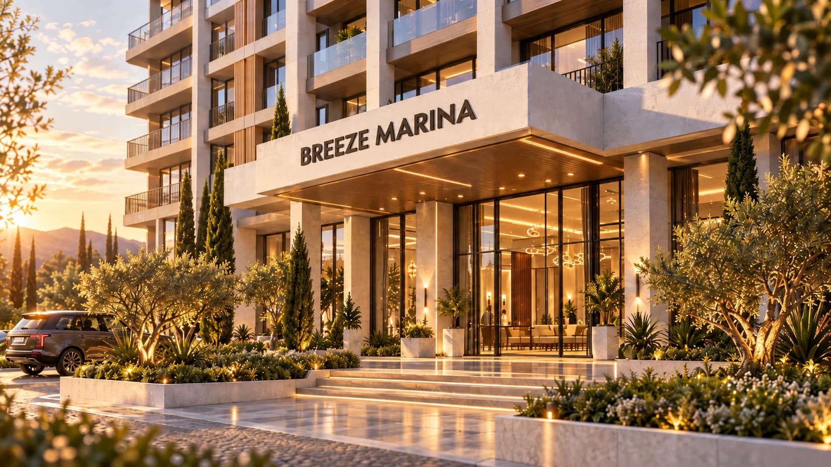 Breeze Marina Background Desktop